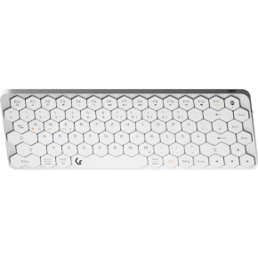 KeySonic KSK-5020BT-S (DE) Wireless MINI Aluminium sil/w