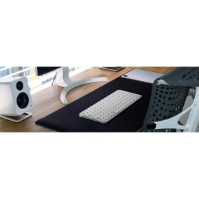 KeySonic KSK-5020BT-S (DE) Wireless MINI Aluminium sil/w