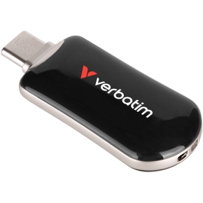 STICK 128GB Verbatim Plectra Black USB-C Flash Drive 30225