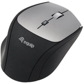 Equip Optische Maus USB Komfort Rechts-Linkshänder 1.8m sw
