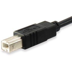 Equip Optische Maus USB-A Silent Rechts-Linkshänder 1.5m sw