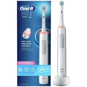 Oral-B Pro 3 3000 Sensitive Clean Set white