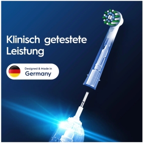 Oral-B Aufsteckbürsten CrossAction Pro 4er Weiß