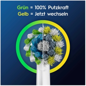 Oral-B Aufsteckbürsten CrossAction Pro 4er Weiß