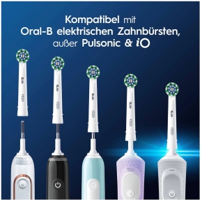 Oral-B Aufsteckbürsten CrossAction Pro 4er Weiß