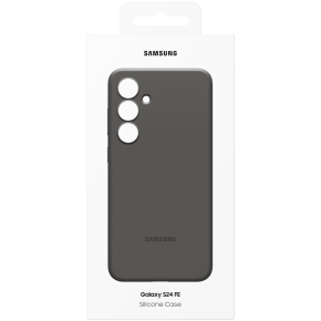 Samsung Silicone Case fr Galaxy S24 FE. black