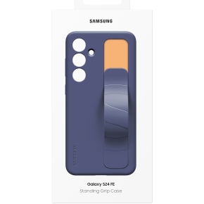 Samsung Standing Grip Case fr Galaxy S24 FE. blue black