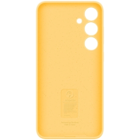 Samsung Silicone Case fr Galaxy S24+. Yellow