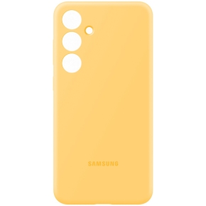 Samsung Silicone Case fr Galaxy S24+. Yellow