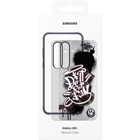 Samsung Flipsuit Rugged Case fr Galaxy S25+. Black