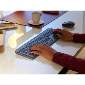 Logitech MX Keys - Tastatur Hintergrundbeleuchtung QWERTZ DE