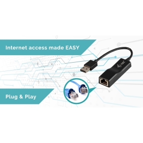 D I-TEC USB 2.0 NETWORK ADAPTER
