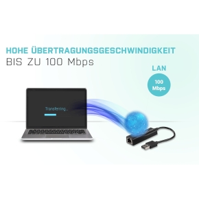 D I-TEC USB 2.0 NETWORK ADAPTER