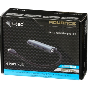 D I-TEC USB 3.0 4-PORT HUB ALU.