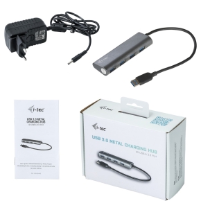 D I-TEC USB 3.0 4-PORT HUB ALU.