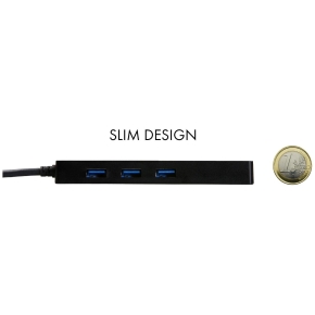 D I-TEC USB 3.0 SLIM HUB + GLAN