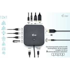 D I-TEC Dockingstation USB-C / Thunderbolt 3/USB4