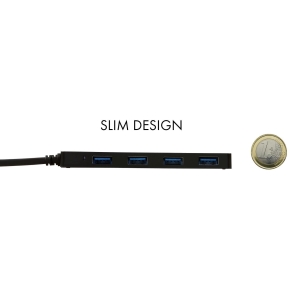 D I-TEC USB-C SLIM 4-PORT HUB