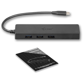 D I-TEC USB-C SLIM HUB + GLAN