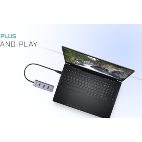 D I-TEC USB-C METAL 4-PORT HUB