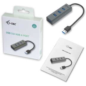 D I-TEC USB 3.0 METAL 4-PORT HUB