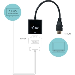 D I-TEC HDMI TO VGA ADAPTER