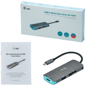 D I-TEC USB-C NANODOCK 4K HDMI PD