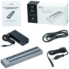 D I-TEC USB 3.0 HUB 16 PORT 90 W