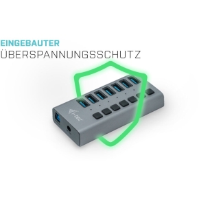 D I-TEC USB 3.0 HUB 7 PORT 36 W