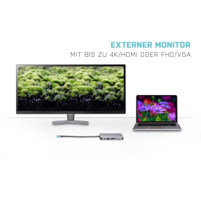 D I-TEC USB-C NANO DOCK HDMI/VGA