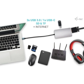 D I-TEC USB-C NANO DOCK HDMI/VGA
