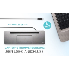 D I-TEC USB-C 3XLCD DOCK W/ PD85W