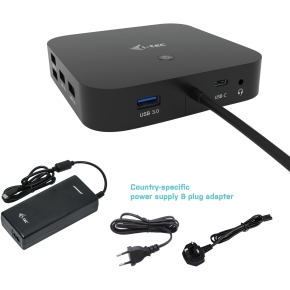D I-TEC USB-C HDMI DP DOCK PD100W