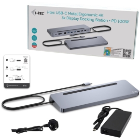 D I-TEC USB-C ERGO DOCK + CHARGER