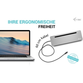 D I-TEC USB-C ERGO DOCK + CHARGER