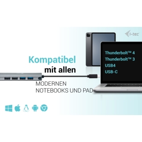 D I-TEC USB-C METAL NANO 2X HDMI