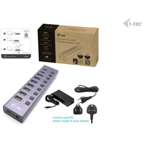 D I-TEC CHARGING HUB 9PORT LAN
