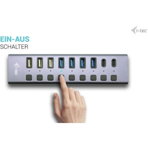 D I-TEC CHARGING HUB 9PORT LAN