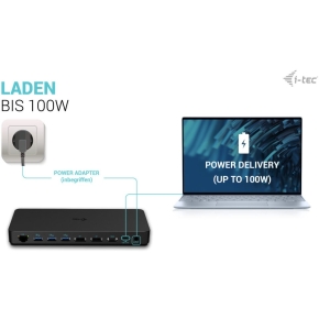 D I-TEC Dockingstation USB-C Gen2 /Thunderbolt 3/4