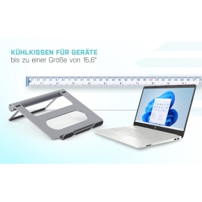D I-TEC COOLING PAD + USB-C DOCK