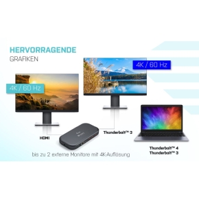 D I-TEC TB 3 DUAL 4K DOCKING