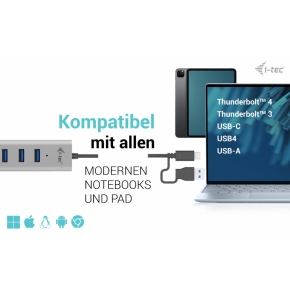 D I-TEC USB-C CHARGING HUB 7 PORT