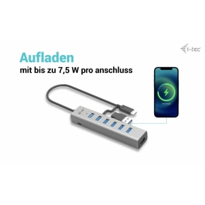 D I-TEC USB-C CHARGING HUB 7 PORT
