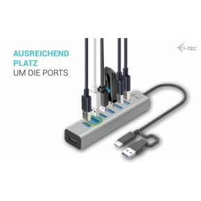D I-TEC USB-C CHARGING HUB 7 PORT