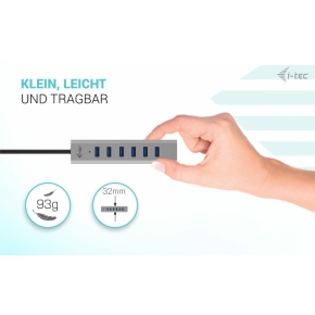 D I-TEC USB-C CHARGING HUB 7 PORT