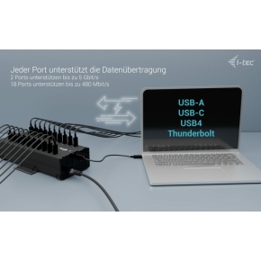 D I-TEC CHARGING HUB 20X USB-C