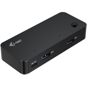 D I-TEC Universal KVM HUB 2x USB-C 3.2 Gen.1 + 2x USB-A 3.2 Gen.1 1x USB-C power-in