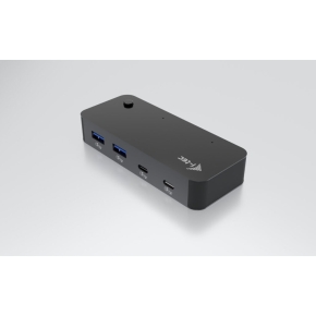 D I-TEC Universal KVM HUB 2x USB-C 3.2 Gen.1 + 2x USB-A 3.2 Gen.1 1x USB-C power-in