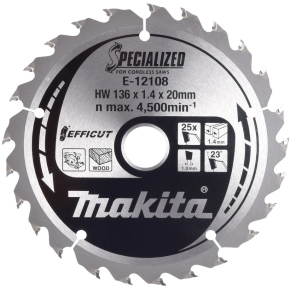Makita E-12120 EFFICUT Sägeblatt 136x20x25Z