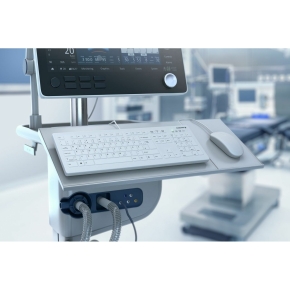 AK-C8112 MEDICAL KEYBOARD WHITE
